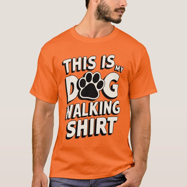 Det här är min hund. t shirt (Framsida)