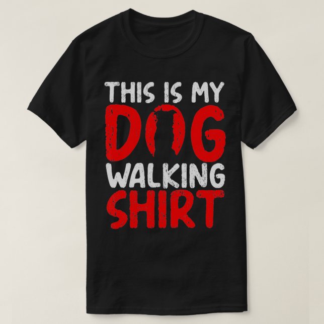 Det här är min Hund Walting Djurälskare Owner Sitt T Shirt (Design framsida)