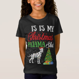 Det här är min jul Pajama Dalmatian Älskare Hund G T Shirt