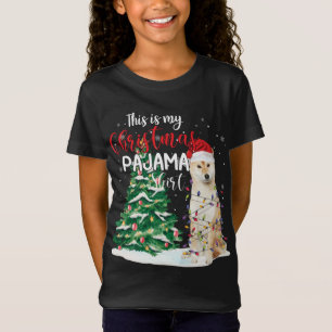 Det här är min jul Pajama Funny Shiba Inu Hund Lo T Shirt