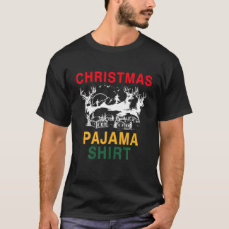 Det här är min Jul Pajama-Hjort som jagar Funny Ch T Shirt