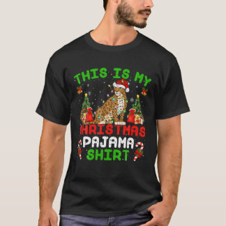 Det här är min jul Pajama Jaguar jul T Shirt