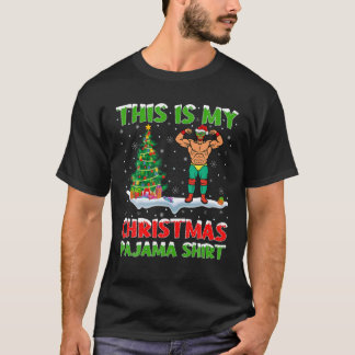 Det här är min jul Pajama-jul T Shirt