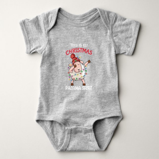 Det här är min jul Pajama Julafton T Shirt (Framsida)