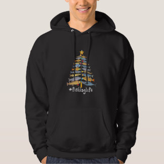 Det här är min jul Pajama-julgranar Hoodie