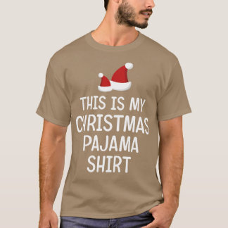 Det här är min jul Pajama Shirt Funny jul T Shirt