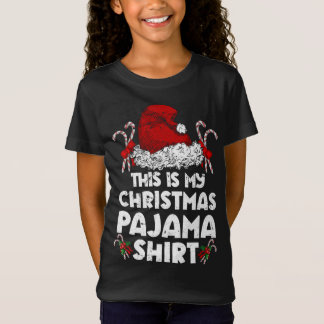 Det här är min jul Pajama Shirt Julafton T