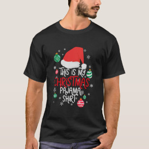 Det här är min jul Pajama Shirt Ljus Manar Women T