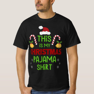 Det här är min jul Pajama Shirt T Shirt
