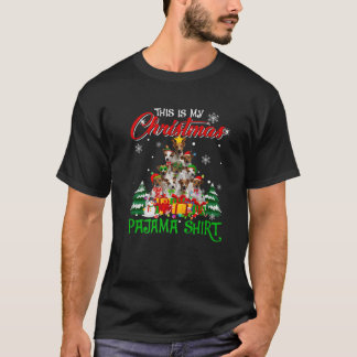 Det här är min jul Pajama Träd Jack Russell Terr T Shirt