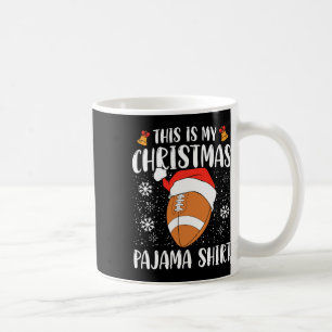 Det här är min Julafton SpS-julleflygare Pajama Sh Kaffemugg
