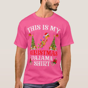 Det här är min julbelysning Trumpet Julafton T Shirt