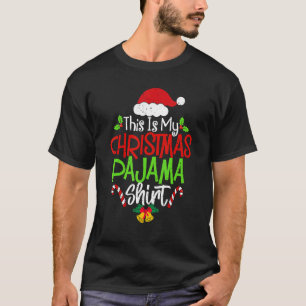 Det här är min julfest för julfamiljen Pajama T Shirt