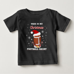 Det här är min julfotbollströja med snacks t shirt
