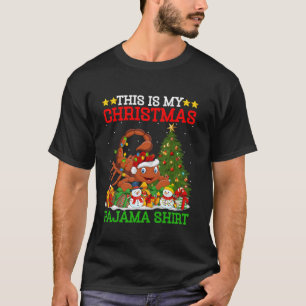 Det här är min Julgran Pajamas Ljus Scorpion T Shirt