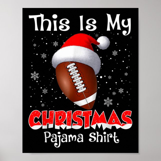 Det här är min julklapp för fotboll poster (Framsidan)