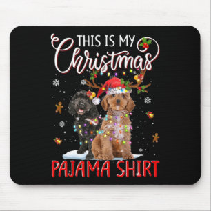 Det här är min julklapp Pajama Apoo-jul Ljus Musmatta