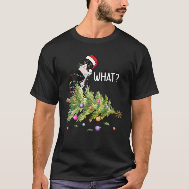Det här är min julklapp Pajama Funny Axolotl Santa T Shirt (Framsida)