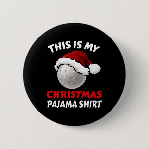 Det här är min julklapp Pajama Funny Volleyball Ju Knapp