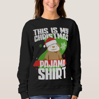 Det här är min julklapp Pajama Julafton Funny Slot T Shirt