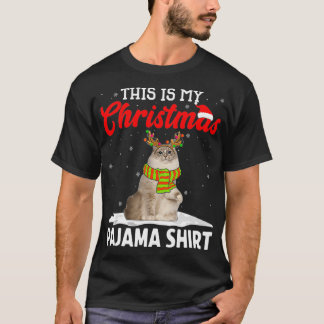 Det här är min julklapp Pajama Ragdoll T Shirt