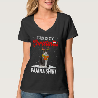 Det här är min julklapp Pajama Scottish Fold T Shirt
