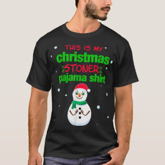 Det här är min julklär Pajama Shirt Ogräs Tee