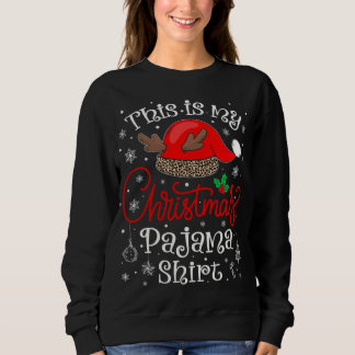 Det här är min julmatchande Pajama Julafton-familj T Shirt