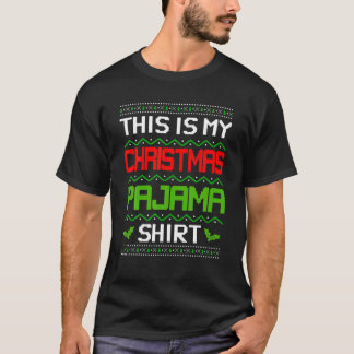 Det här är min julpajama - Äkta julkvinnor T Shirt
