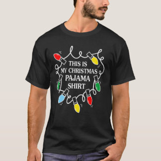 Det här är min julpajama som matchar Pajamas Julaf T Shirt