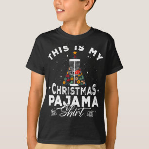Det här är min julpyjamas Disc Golf-spelare Stupi T Shirt