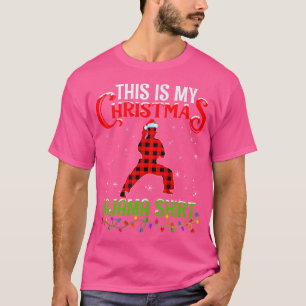 Det här är min julshirt Karate Player Christm T Shirt