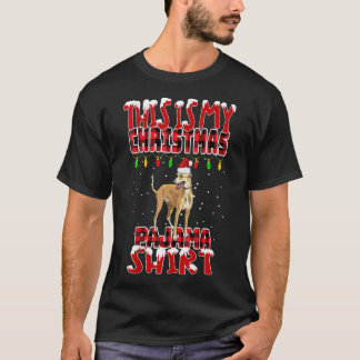 Det här är min julskjorta Pajama Greyhound T-shirt