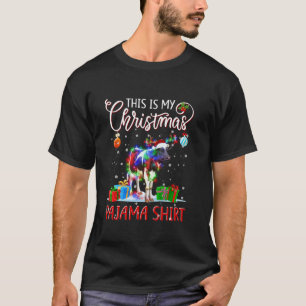 Det här är min julskjorta Pajama-skjortan. T Shirt