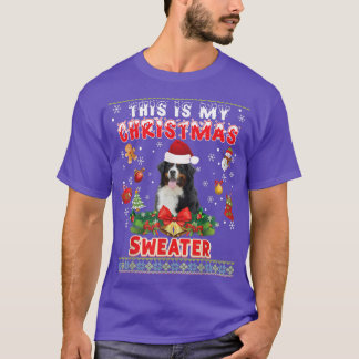 Det här är min julsötare Bernese Mountain Hund T Shirt