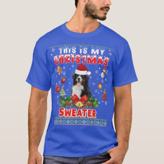 Det här är min julsötare Bernese Mountain Hund T Shirt