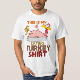 Det här är min kalkonätande skjorta – rolig Thanks T Shirt