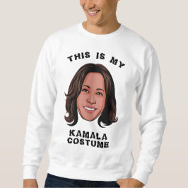 Det här är min Kamala Harris Costume Lång Ärmad Tröja