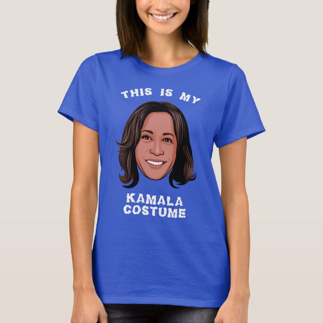 Det här är min Kamala Harris Costume T Shirt (Framsida)