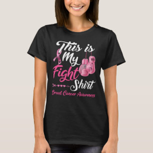Det här är min kamp mot bröstcancer, bröstcancer B T Shirt
