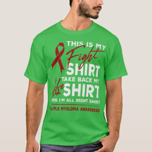 Det här är min kamp mot Många Myeloma Awareness Bu T Shirt