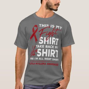 Det här är min kamp mot Många Myeloma Awareness Bu T Shirt