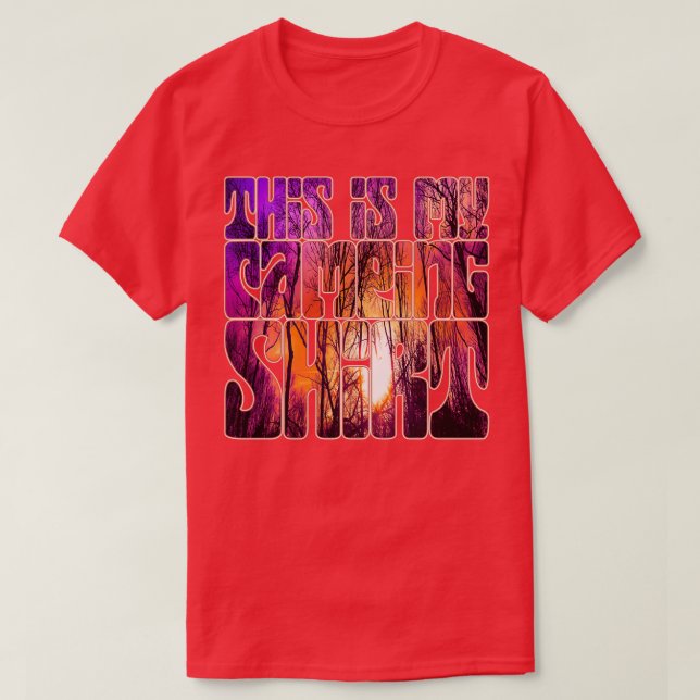 Det här är min kampanj 3 t shirt (Design framsida)
