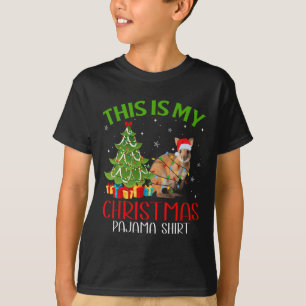 Det här är min Kangaroo Kristus Julafton Santa Lju T Shirt