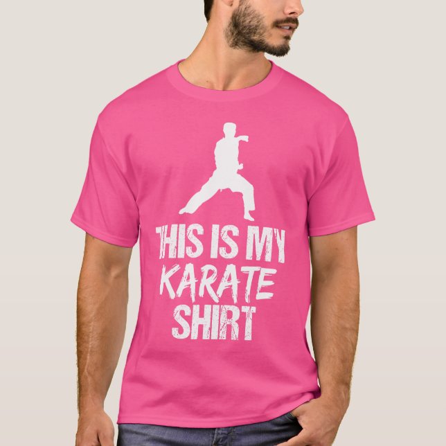 Det här är min Karate Shirt - Lusnyj Karate Gift T (Framsida)