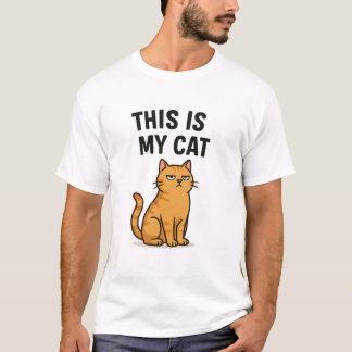 Det här är min katt - Lover T-shirt