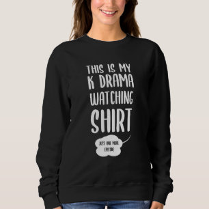 Det här är min Kdrama som tittar på K-Drama Korean T Shirt