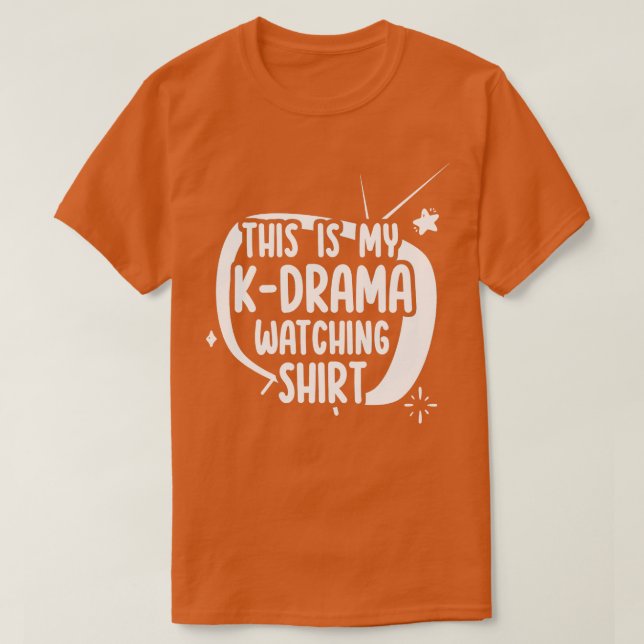 Det här är min KDrama Watching T Shirt (Design framsida)