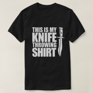 Det här är min knivar-kastskjorta t shirt