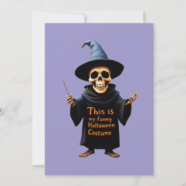 Det här är min konstiga Halloween-Perfekt-enhet Inbjudningar (Framsida)